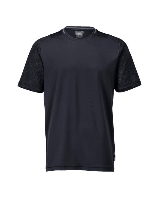 Mascot Customized T-shirt 22482-618 korte mouwen Premium vochtregulerend Modern fit donker marineblauw(010)