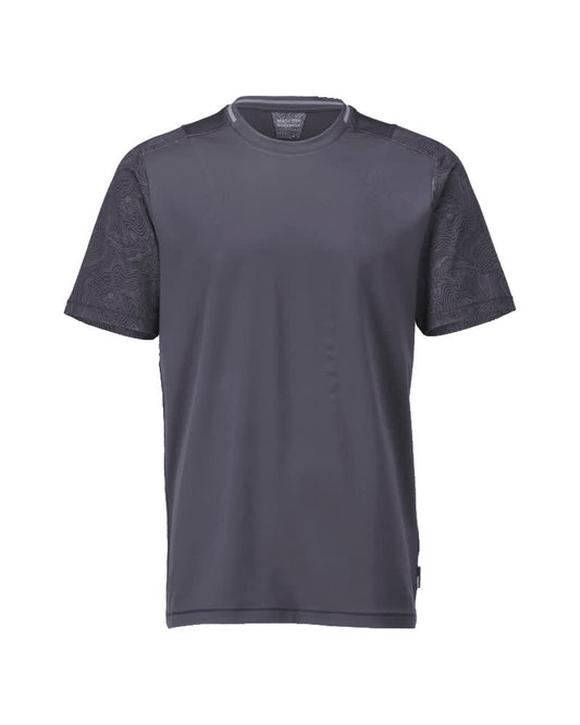 Mascot Customized T-shirt 22482-618 korte mouwen Premium vochtregulerend Modern fit steengrijs(89)