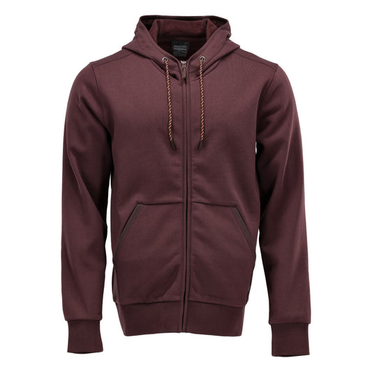 Mascot Customized Capuchontrui 22486-378 rits Premium Modern fit bordeaux(22)