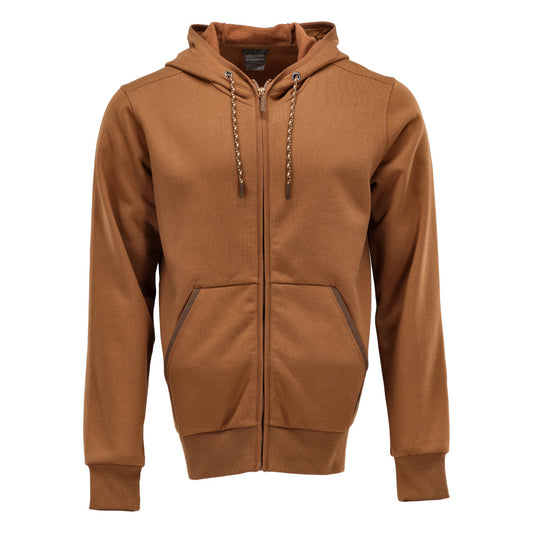 Mascot Customized Capuchontrui 22486-378 rits Premium Modern fit notenbruin(54)