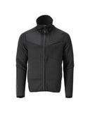 Mascot Customized Fleecetrui 22503-681 rits zwart(09)