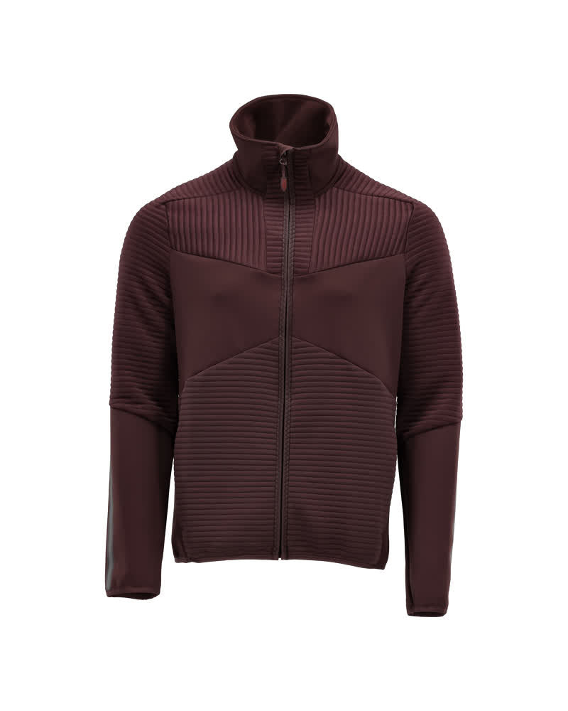 Mascot Customized Fleecetrui 22503-681 rits bordeaux(22)
