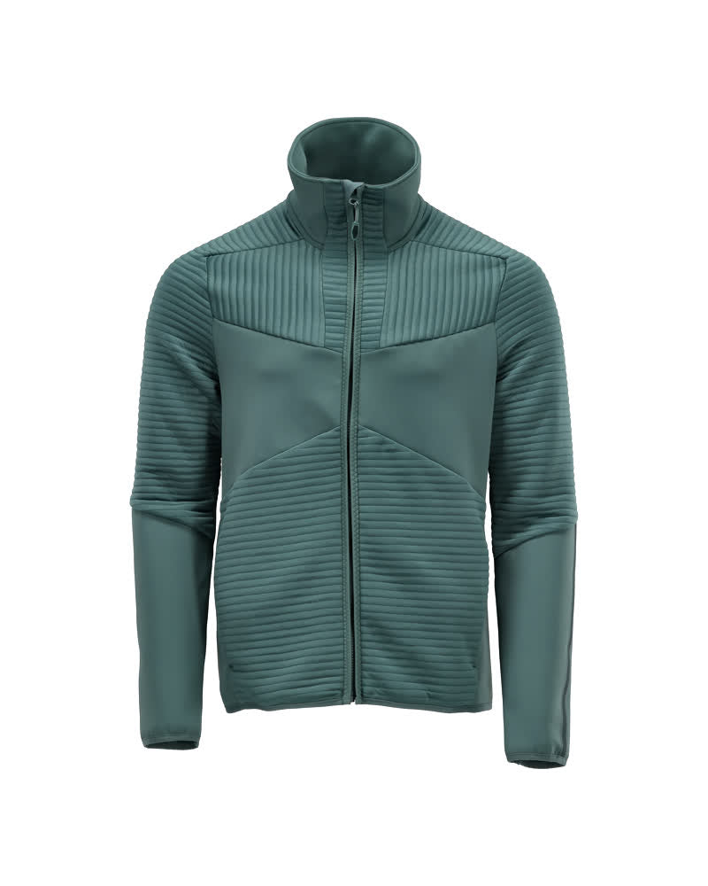 Mascot Customized Fleecetrui 22503-681 rits lichtbosgroen(35)