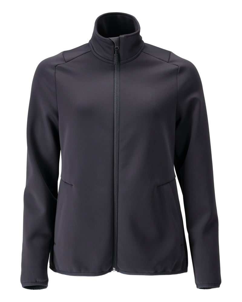 Mascot Customized Fleecetrui 22553-608 rits vrouwelijke pasvorm donker marineblauw(010)
