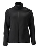 Mascot Customized Fleecetrui 22553-608 rits vrouwelijke pasvorm zwart(09)