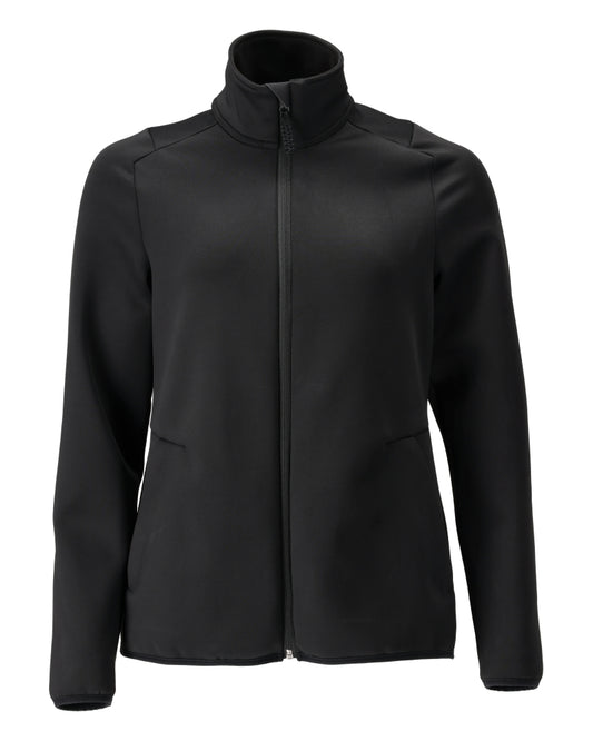 Mascot Customized Fleecetrui 22553-608 rits vrouwelijke pasvorm zwart(09)