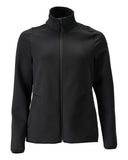 Mascot Customized Fleecetrui 22553-608 rits vrouwelijke pasvorm zwart(09)