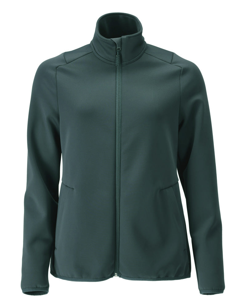 Mascot Customized Fleecetrui 22553-608 rits vrouwelijke pasvorm bosgroen(34)
