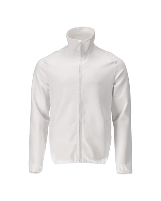 Mascot Customized Fleecetrui met rits 22585-608 wit(06)