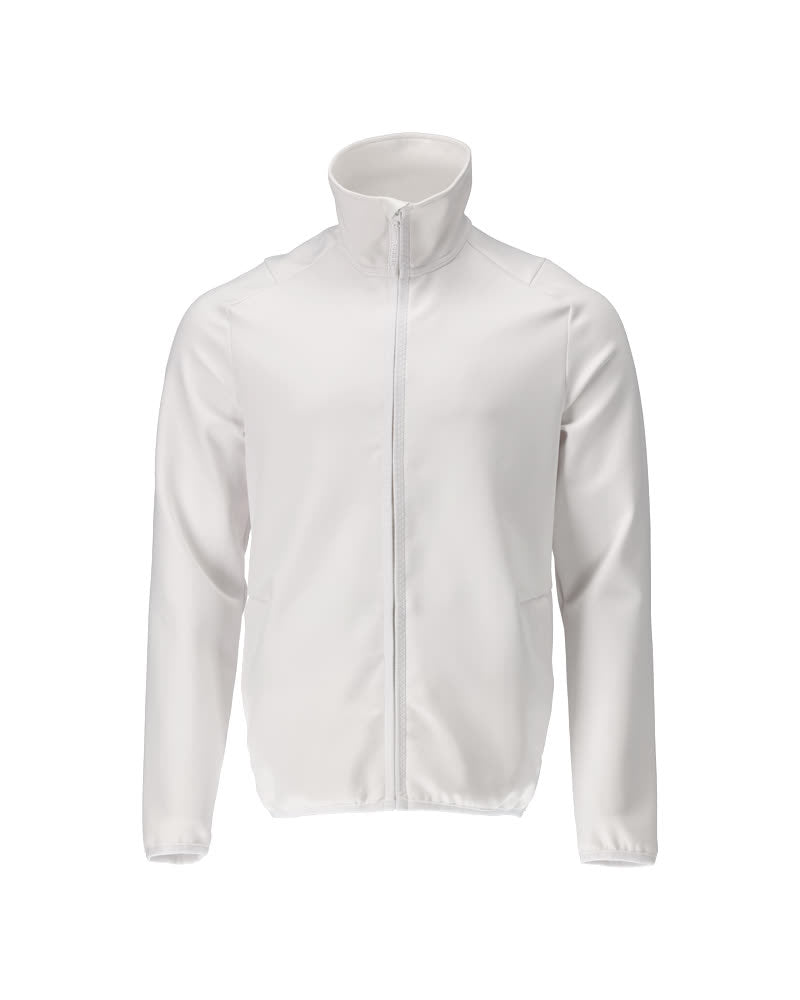 Mascot Customized Fleecetrui met rits 22585-608 wit(06)