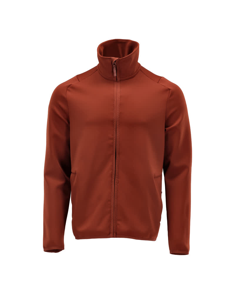 Mascot Customized Fleecetrui met rits 22585-608 herfstrood(24)