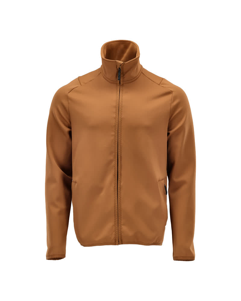 Mascot Customized Fleecetrui met rits 22585-608 notenbruin(54)