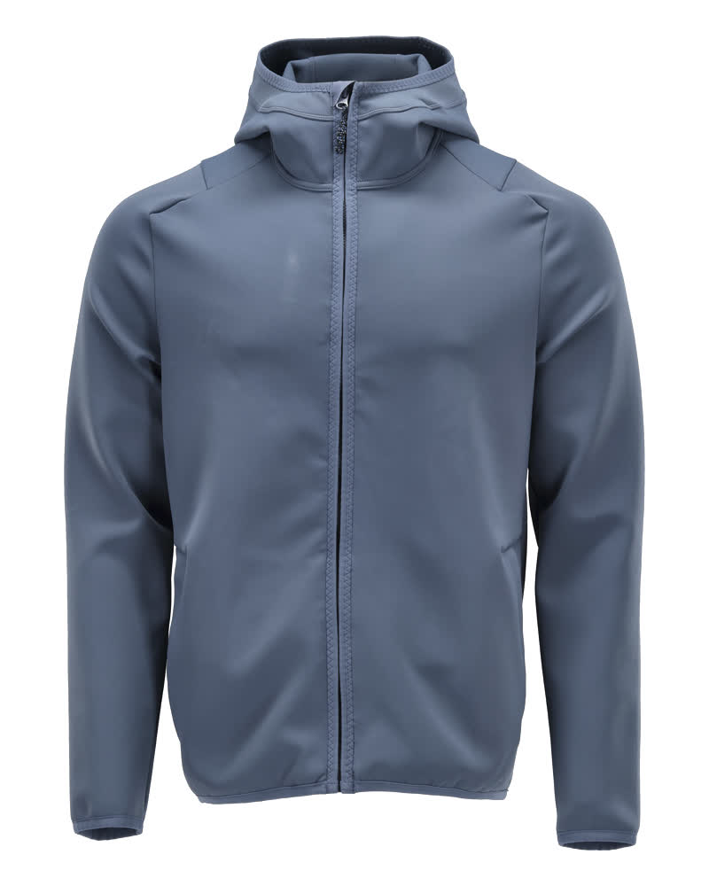 Mascot Customized Fleecetrui met capuchon 22586-608 ijsblauw(85)