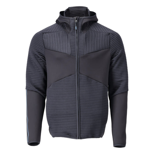Mascot Customized Fleece capuchontrui met rits 22603-681 donker marineblauw(010)