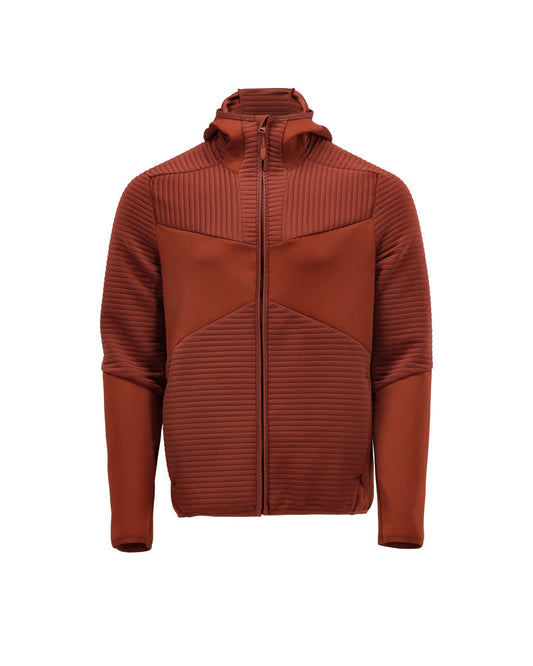 Mascot Customized Fleece capuchontrui met rits 22603-681 herfstrood(24)