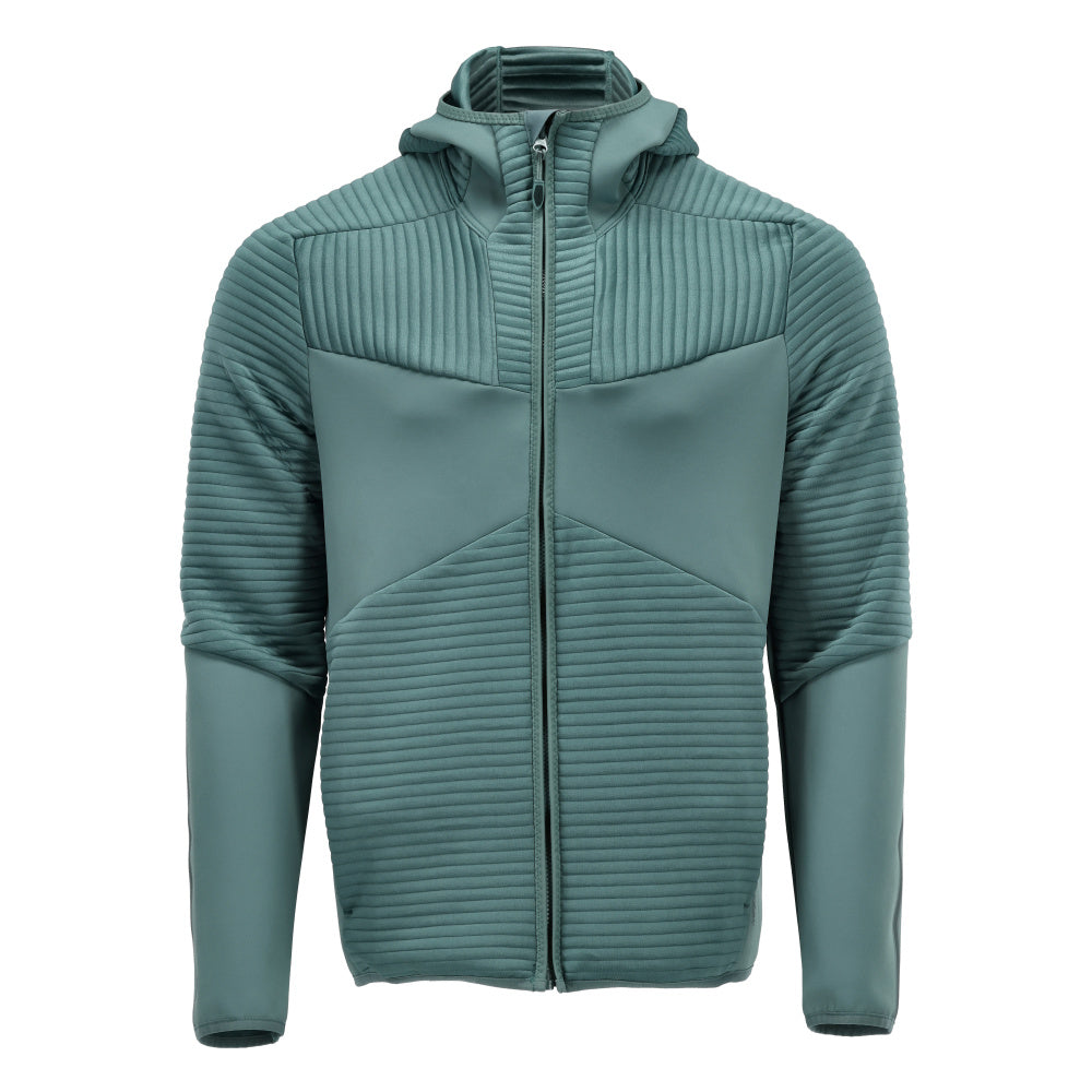 Mascot Customized Fleece capuchontrui met rits 22603-681 lichtbosgroen(35)