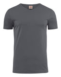 Printer Essentials T-shirt 2264024 Heavy V-Neck metaalgrijs(935)