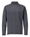 Mascot Customized T-shirt 22681-618 lange mouwen korte rits Premium vochtregulerend Modern fit steengrijs(89)