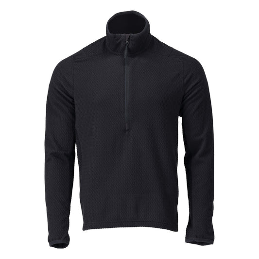Mascot Customized Fleecetrui 22703-639 Microfleece rits Premium Modern fit donker marineblauw(010)