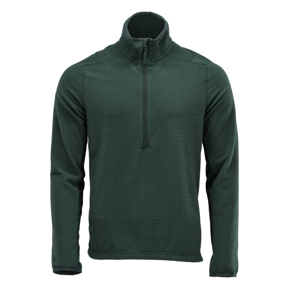 Mascot Customized Fleecetrui 22703-639 Microfleece rits Premium Modern fit bosgroen(34)