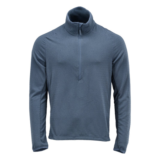 Mascot Customized Fleecetrui 22703-639 Microfleece rits Premium Modern fit steenblauw(85)