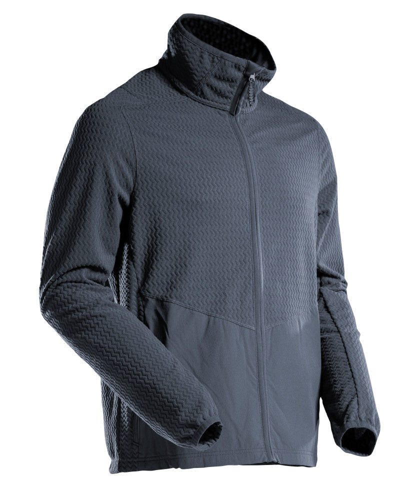 Mascot Customized trui 22803-639 microfleece rits donker marineblauw(010)
