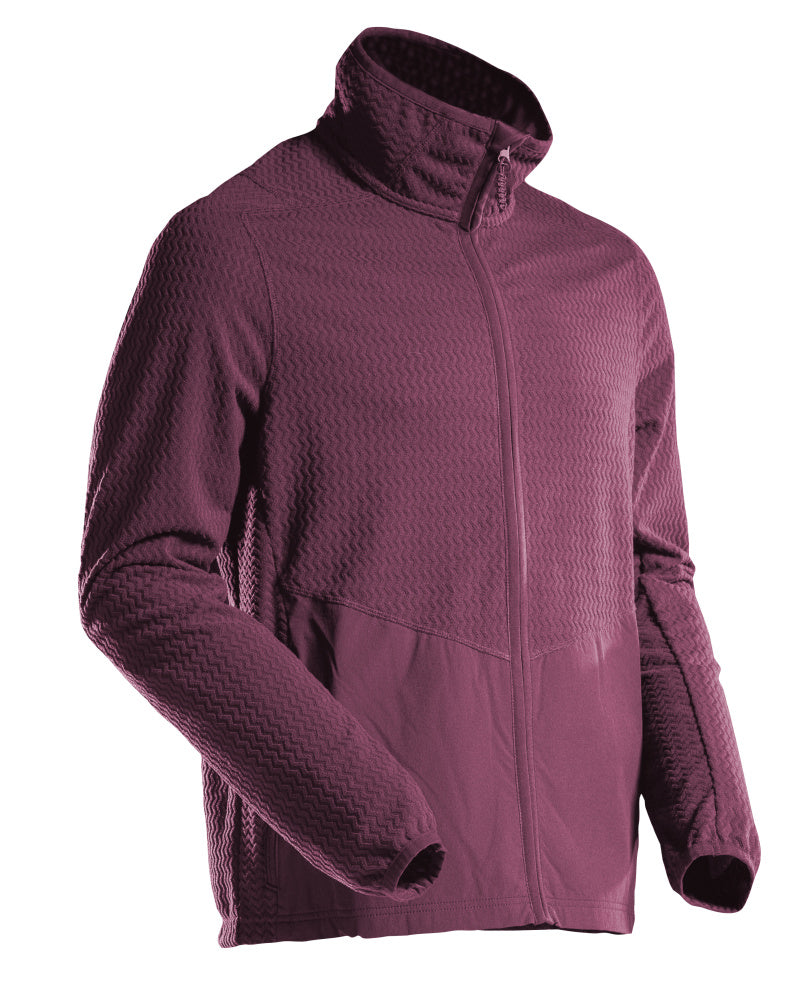 Mascot Customized trui 22803-639 microfleece rits bordeaux(22)