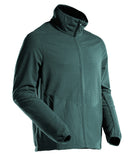 Mascot Customized trui 22803-639 microfleece rits bosgroen(34)