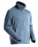 Mascot Customized trui 22803-639 microfleece rits steenblauw(85)