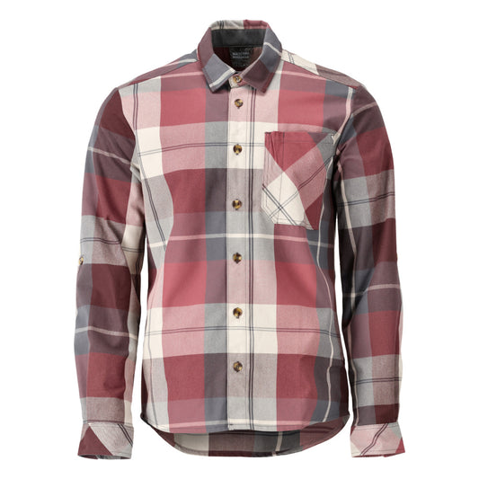 Mascot Customized Flanellen overhemd 22904-446 herfstrood geruit(299)