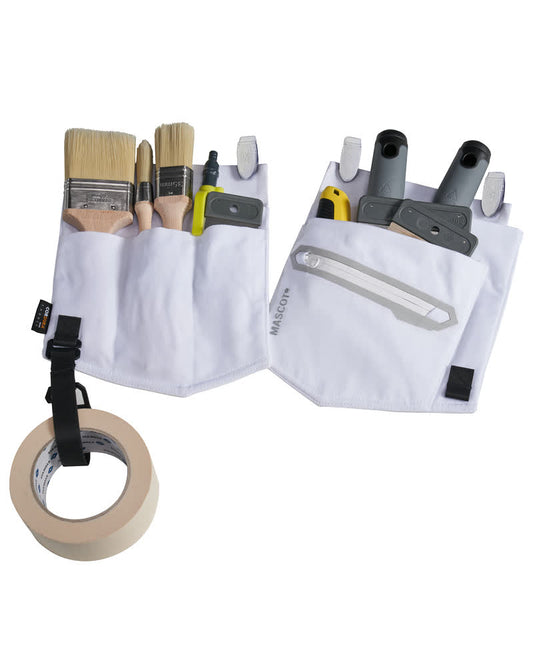 Mascot Customized Spijkerzakken 22950-012 schilder Click Pocket System wit(06)