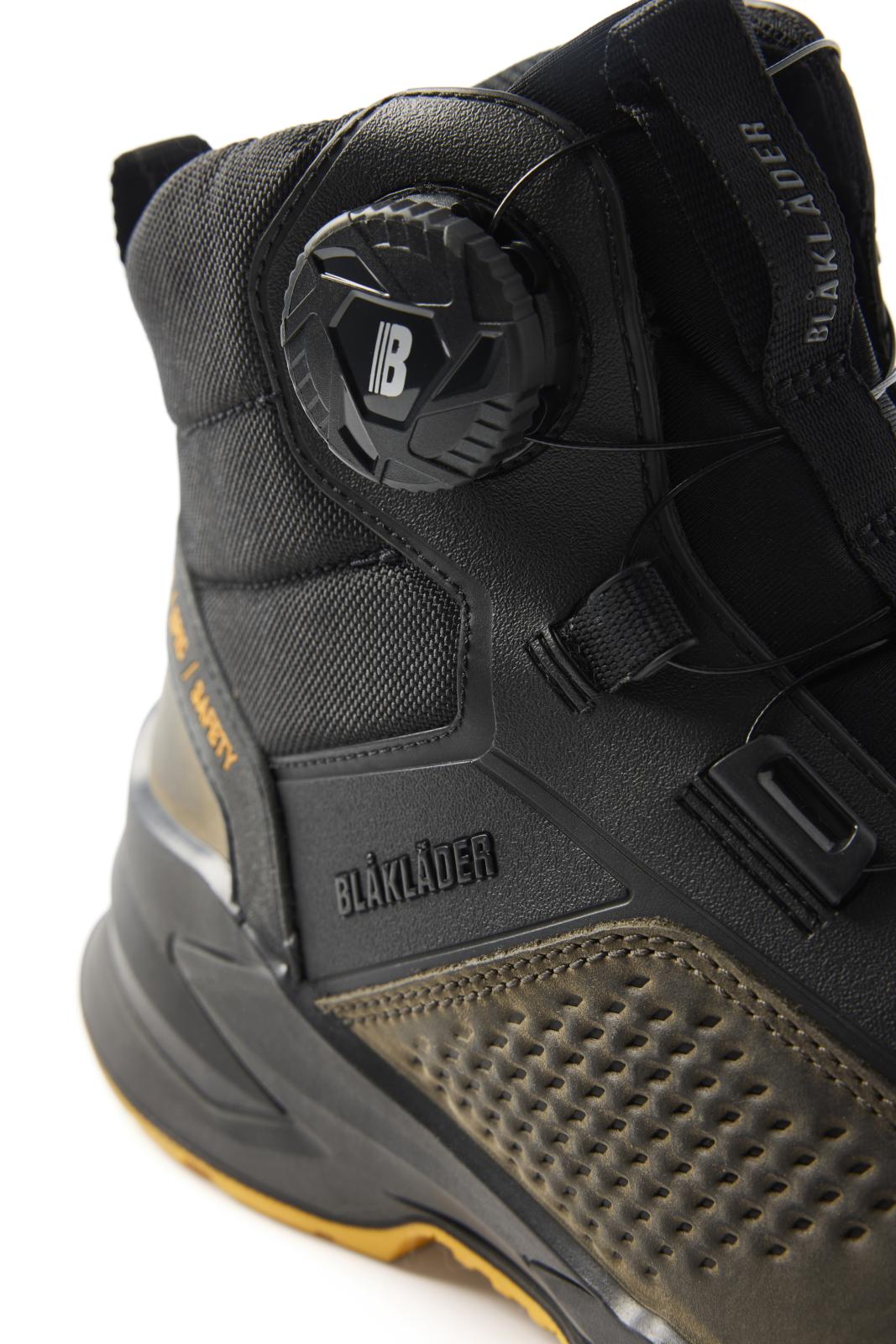 Blaklader New Shoes Epic Veiligheidsschoenen 22960 Hoog S3S FO SR HRO SC LG donker herfstgroen(4209)