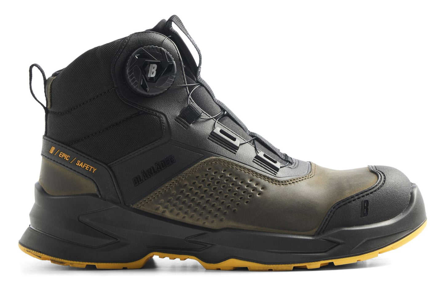 Blaklader New Shoes Epic Veiligheidsschoenen 22960 Hoog S3S FO SR HRO SC LG donker herfstgroen(4209)