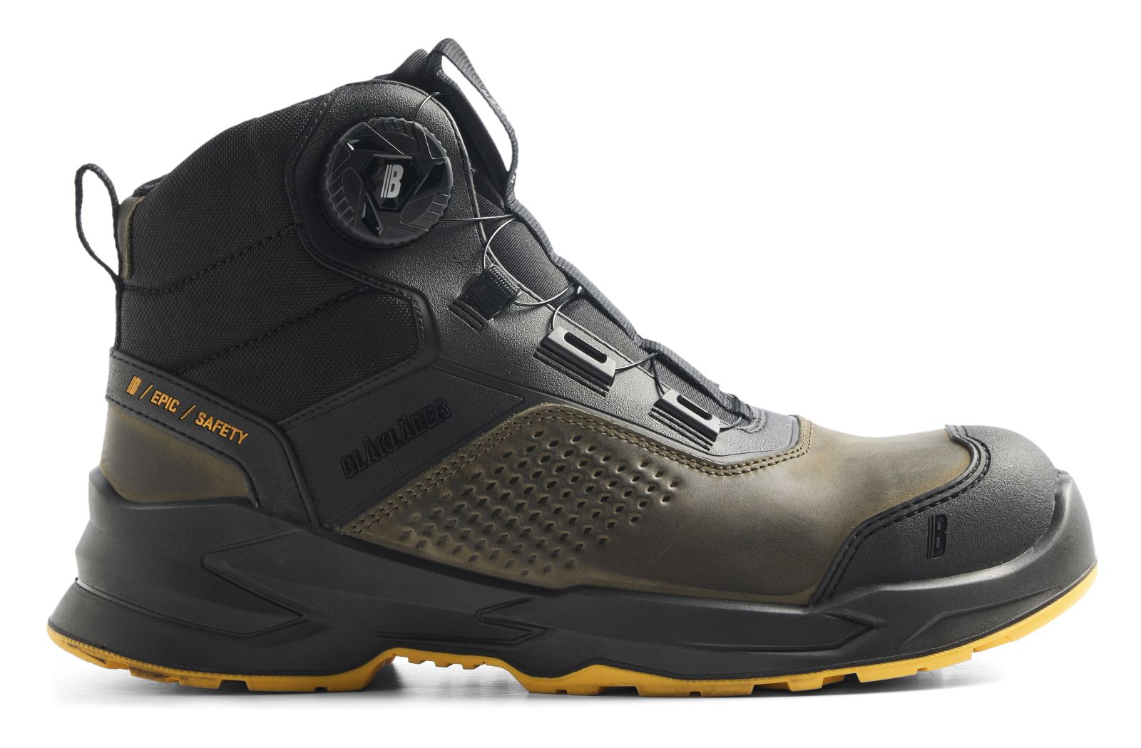 Blaklader New Shoes Epic Veiligheidsschoenen 22960 Hoog S3S FO SR HRO SC LG donker herfstgroen(4209)