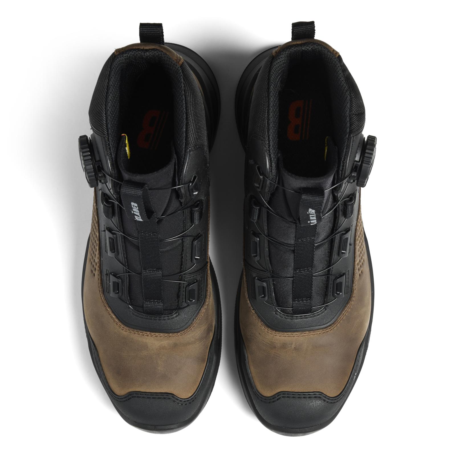 Blaklader New Shoes Epic Veiligheidsschoenen 22960 Hoog S3S FO SR HRO SC LG bruin(7800)