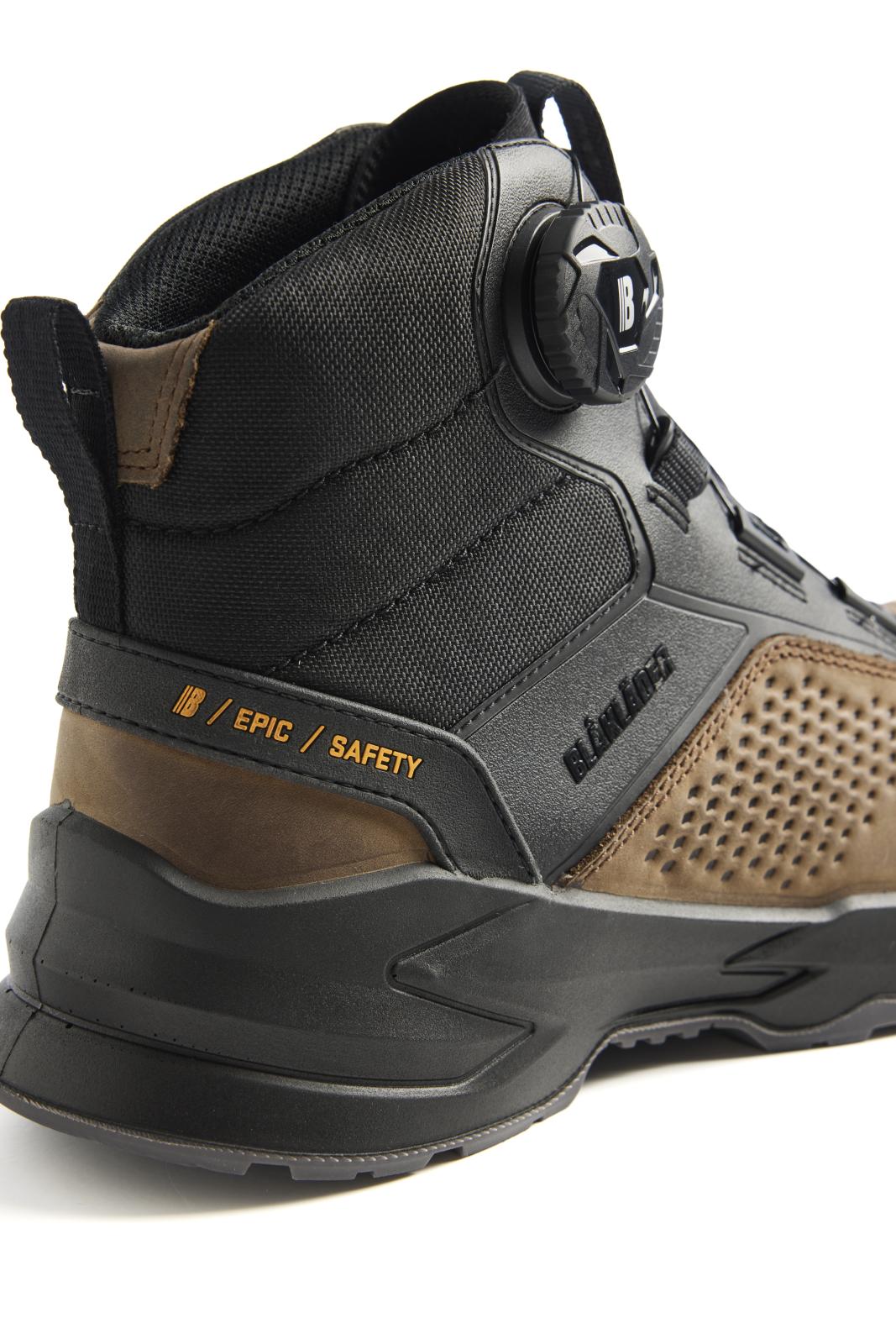 Blaklader New Shoes Epic Veiligheidsschoenen 22960 Hoog S3S FO SR HRO SC LG bruin(7800)