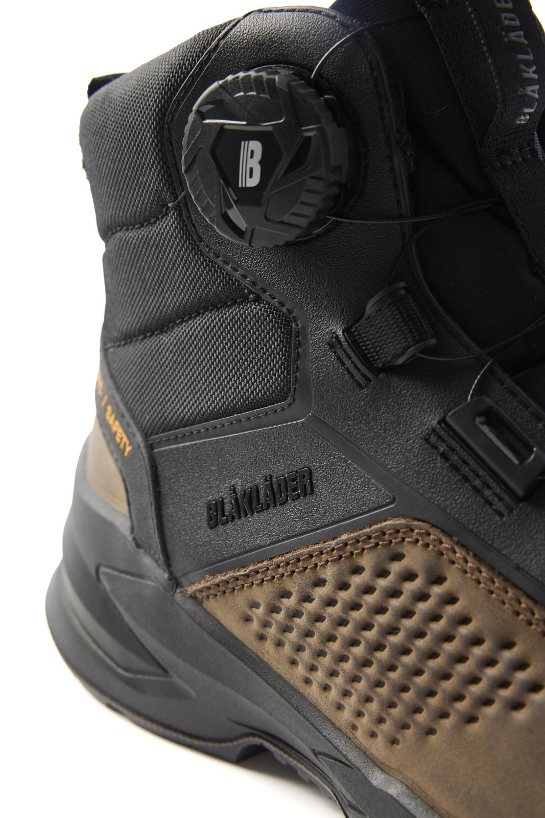 Blaklader New Shoes Epic Veiligheidsschoenen 22960 Hoog S3S FO SR HRO SC LG bruin(7800)