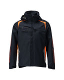 Mascot Accelerate Safe Jas 23001-231 shell waterdicht winddicht donker marineblauw-fluu oranje(01014)