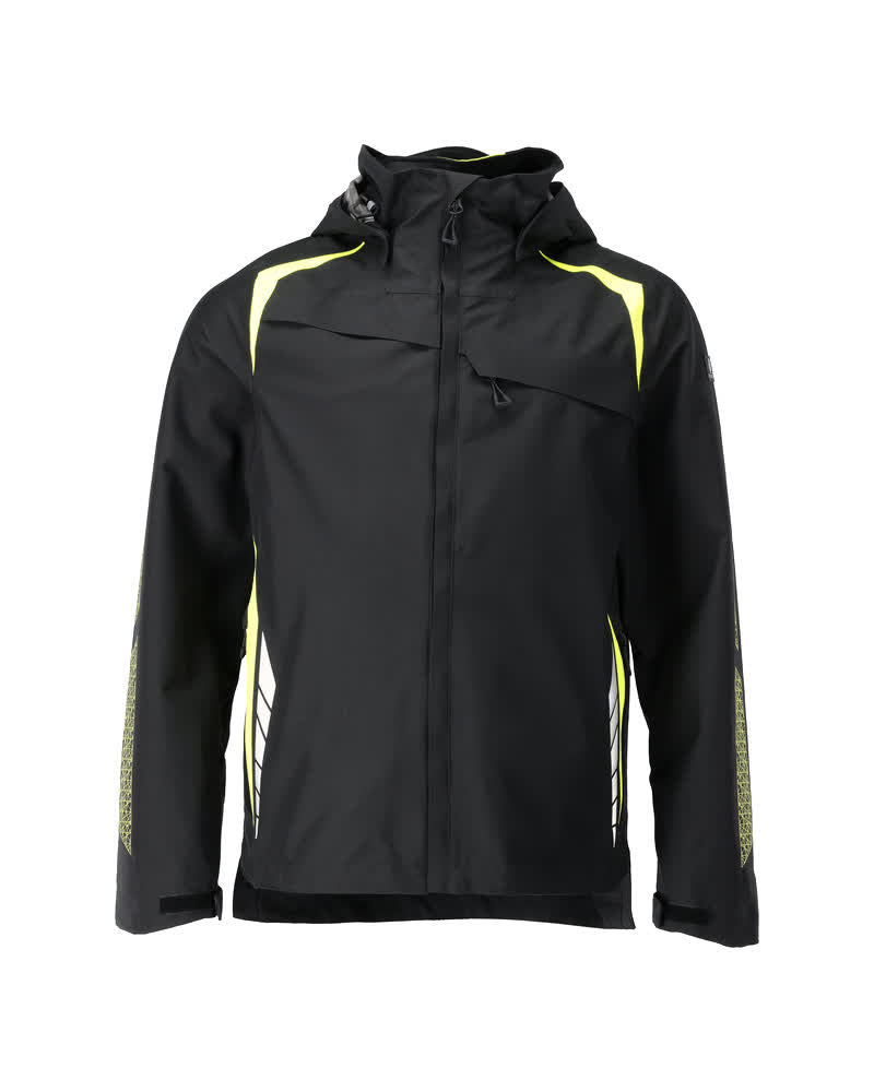 Mascot Accelerate Safe Jas 23001-231 shell waterdicht winddicht zwart-fluo geel(0917)