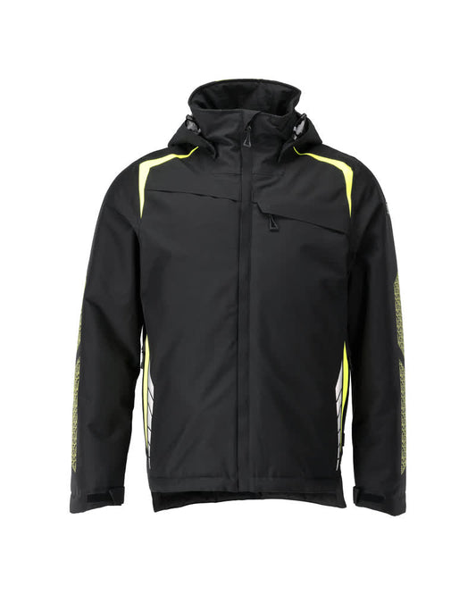 Mascot Accelerate Safe Winterjas 23035-231 waterdicht winddicht ademend zwart-fluo geel(0917)