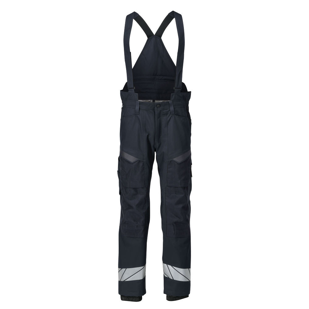 Mascot Hardwear Winterbroek 23090-231 Climascot voering waterdicht winddicht ademend donker marineblauw(010)