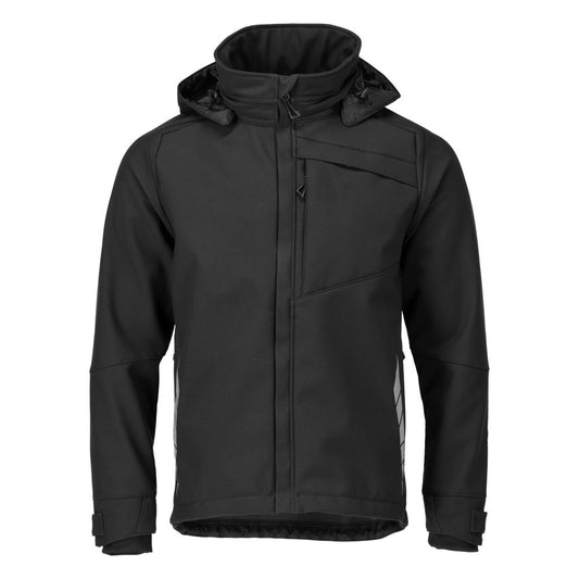 Mascot Hardwear Blackpool Jas 23102-246 Softshell waterafstotend winddicht ademend zwart(09)