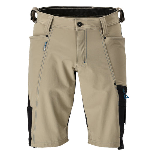 Mascot Advanced Shorts 23149-311 stretch lichtkhaki-zwart(5509)