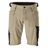 Mascot Advanced Shorts 23149-311 stretch lichtkhaki-zwart(5509)
