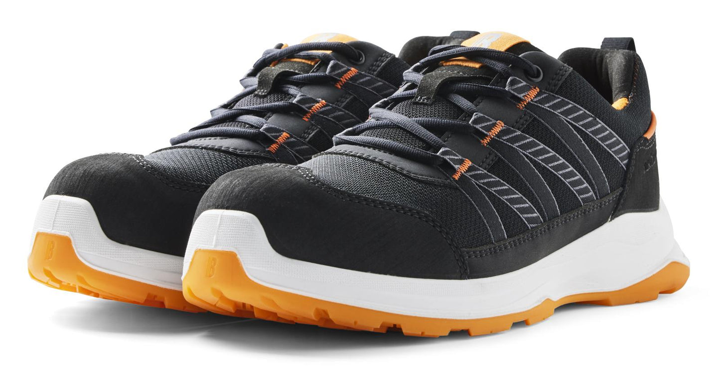 Printer New Shoes Sprinter Veiligheidsschoenen 24020 S1PS zwart-fluo oranje(9953)
