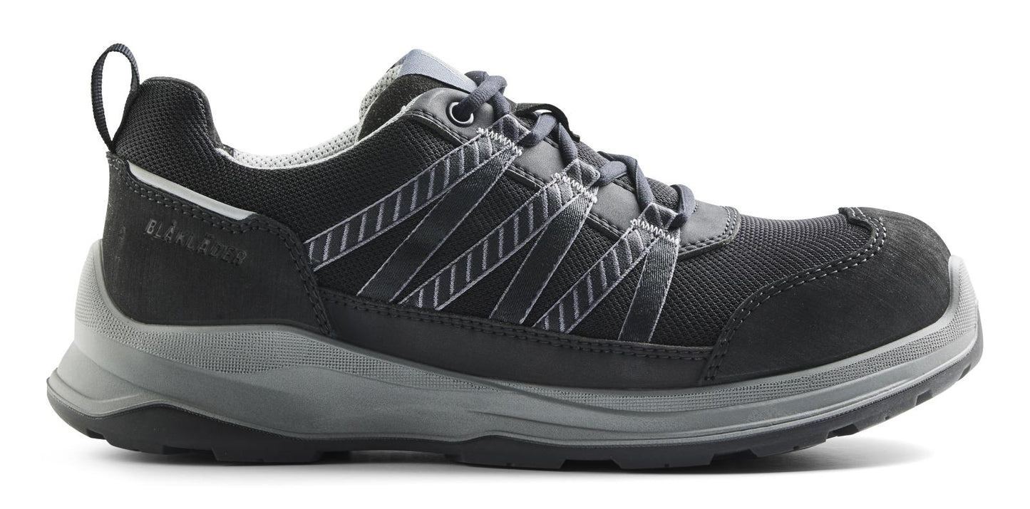 Printer New Shoes Sprinter Veiligheidsschoenen 24020 S1PS zwart-middelgrijs(9996)