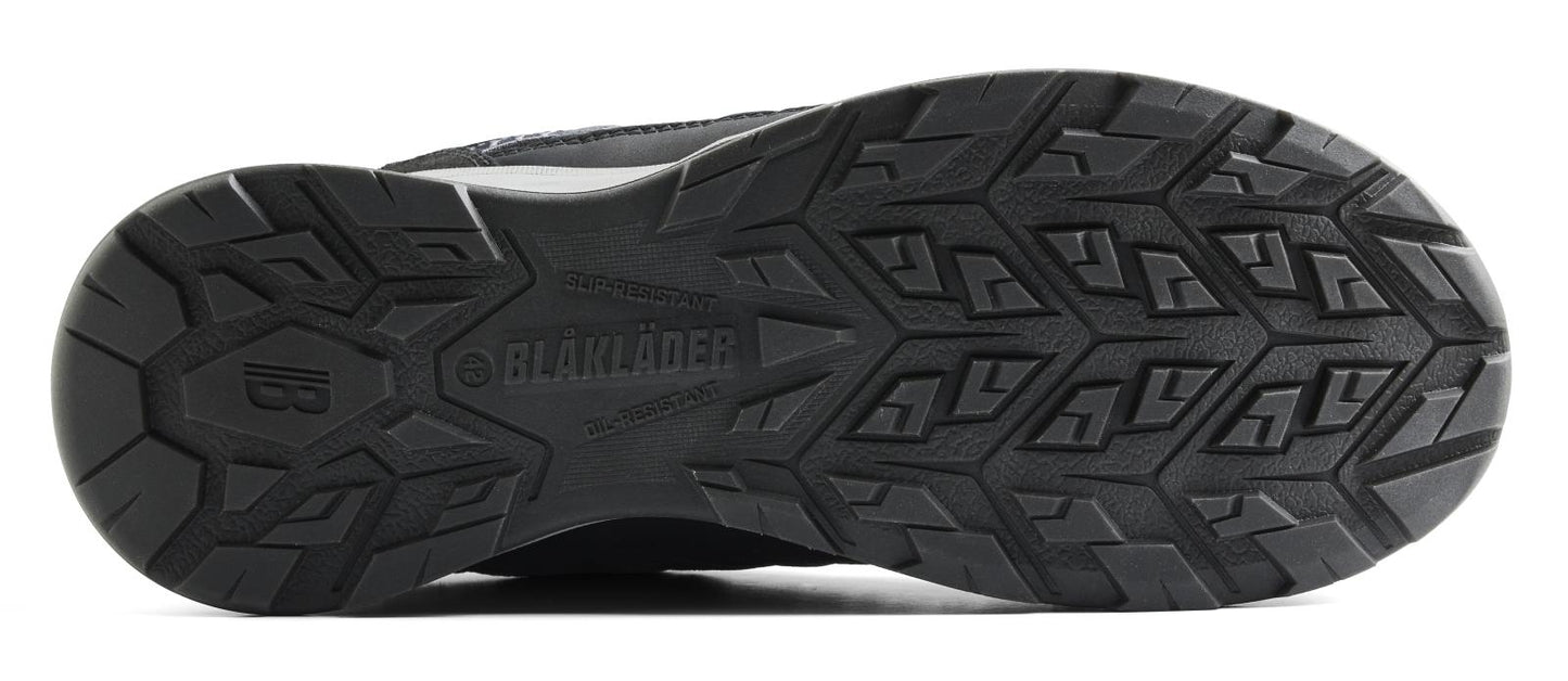 Printer New Shoes Sprinter Veiligheidsschoenen 24020 S1PS zwart-middelgrijs(9996)