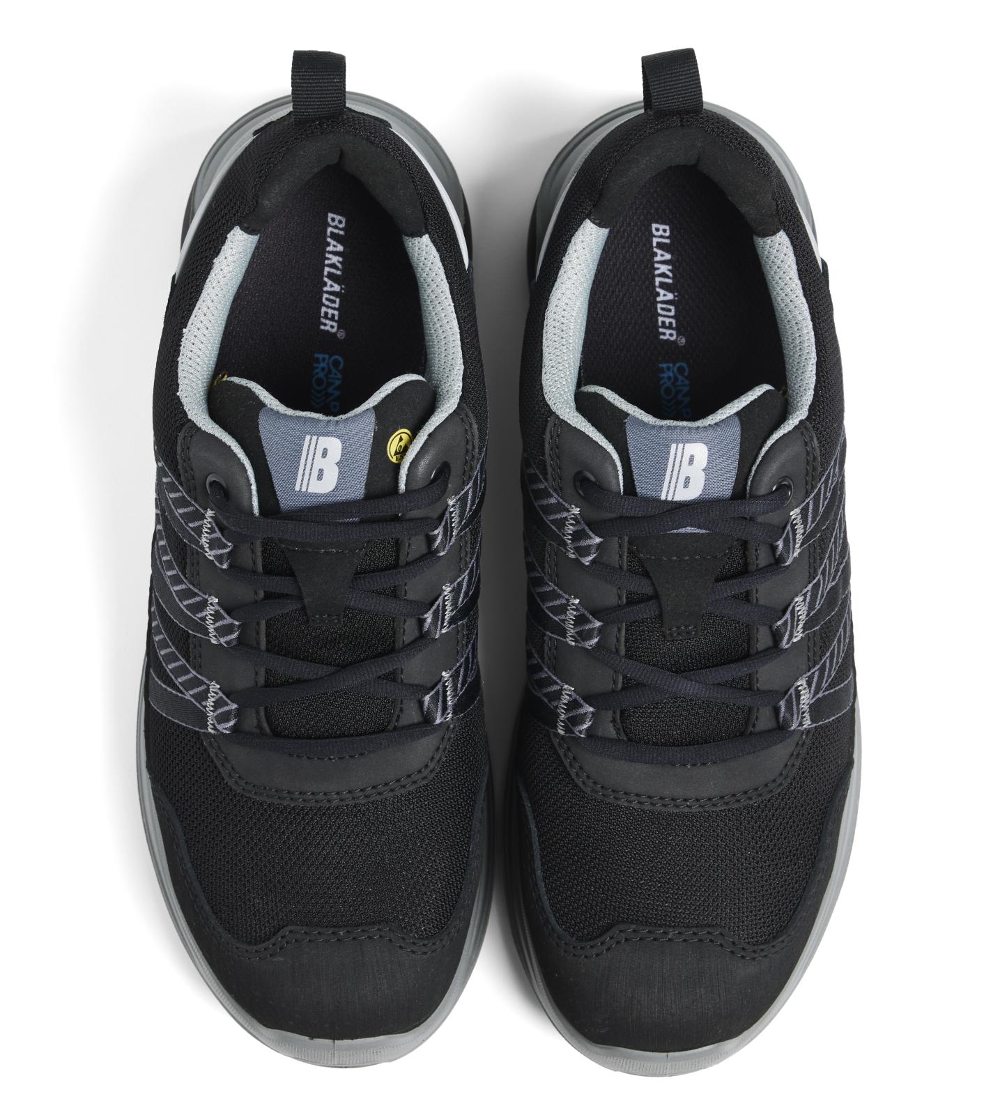 Printer New Shoes Sprinter Veiligheidsschoenen 24020 S1PS zwart-middelgrijs(9996)