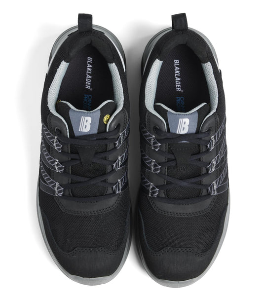 Printer New Shoes Sprinter Veiligheidsschoenen 24020 S1PS zwart-middelgrijs(9996)