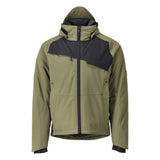 Mascot Advanced Winterjas 24035-411 Ultimate Stretch Climascot-voering waterdicht winddicht aademend mosgroen-zwart(3309)
